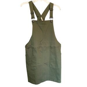 Harper Heritage Francesa’s Sage Green Mini Overall Dress Size Large